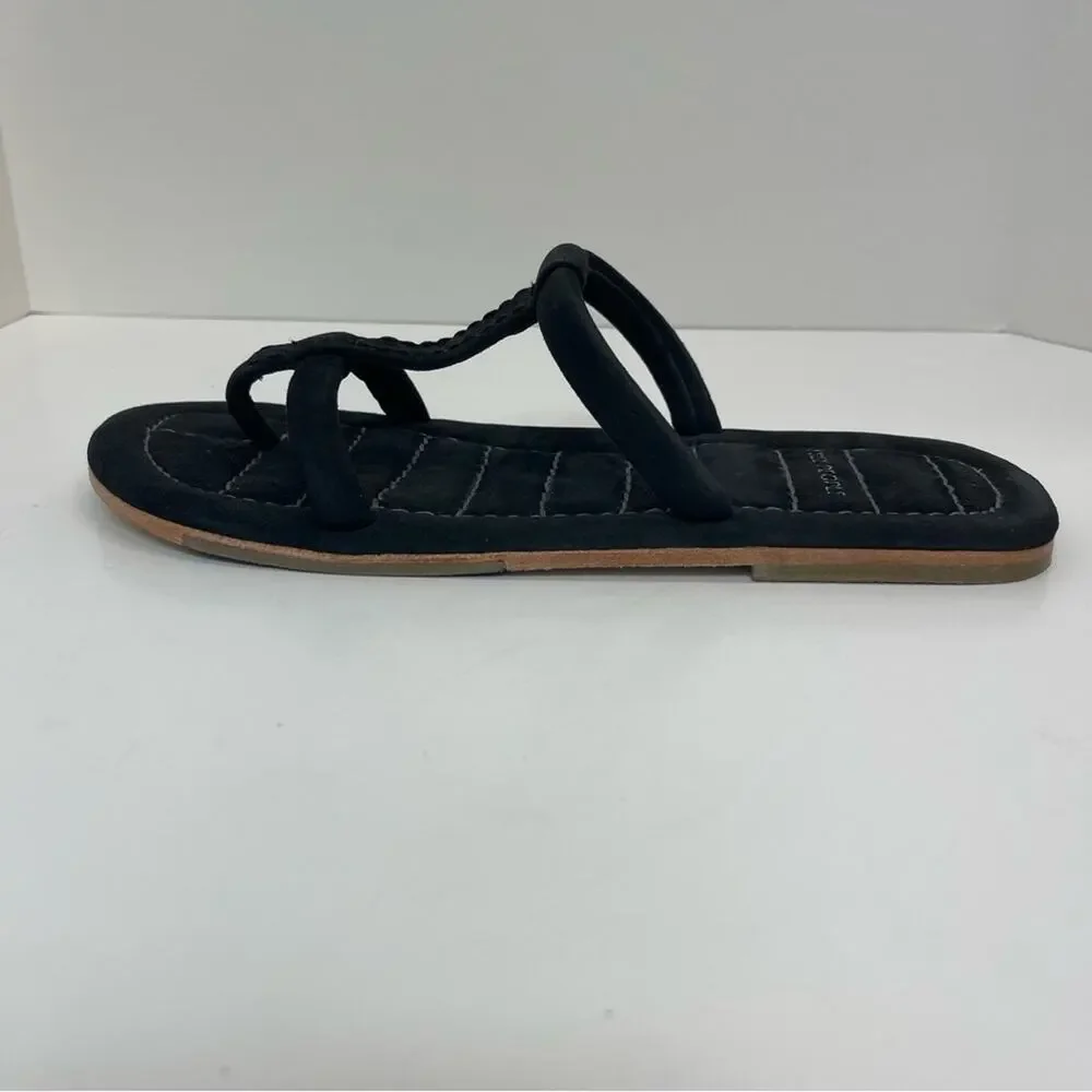 FREE PEOPLE‎ Black Strap Sandal Hadden
